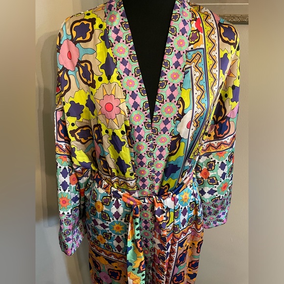 ZARA kimono robe NWT kaftan NWT $70 - Picture 5 of 9
